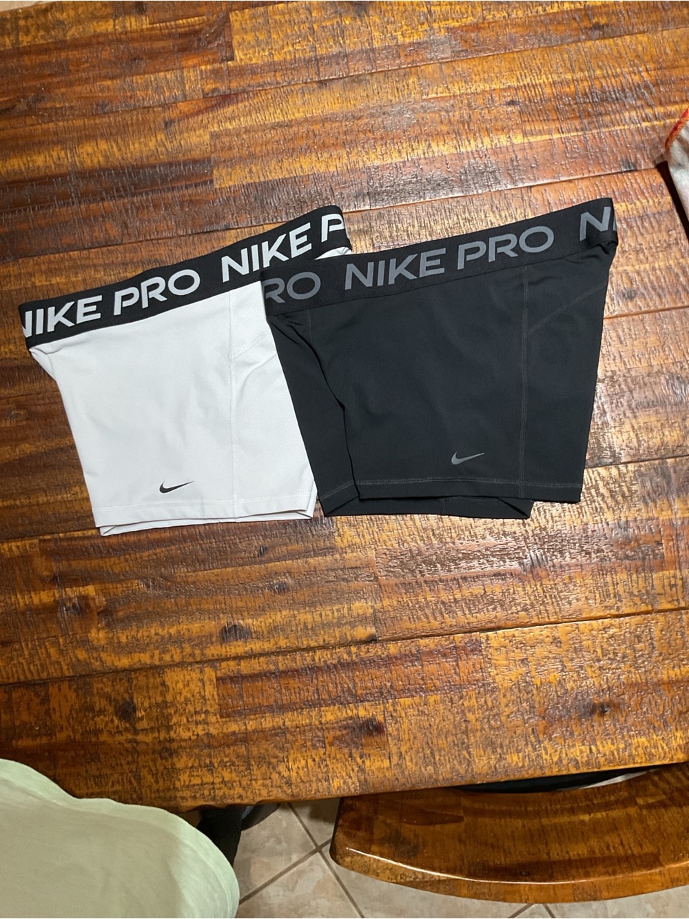 Bundle of 2 Nike Pro Dri-FIT 3" Compression Shorts - Size Large- L28